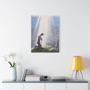 King Arthur Claiming Excalibur Sacred Destiny Wall Art & Canvas Print