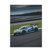 Acura NSX GT3 Modern Circuit Balance Wall Art & Canvas Prints