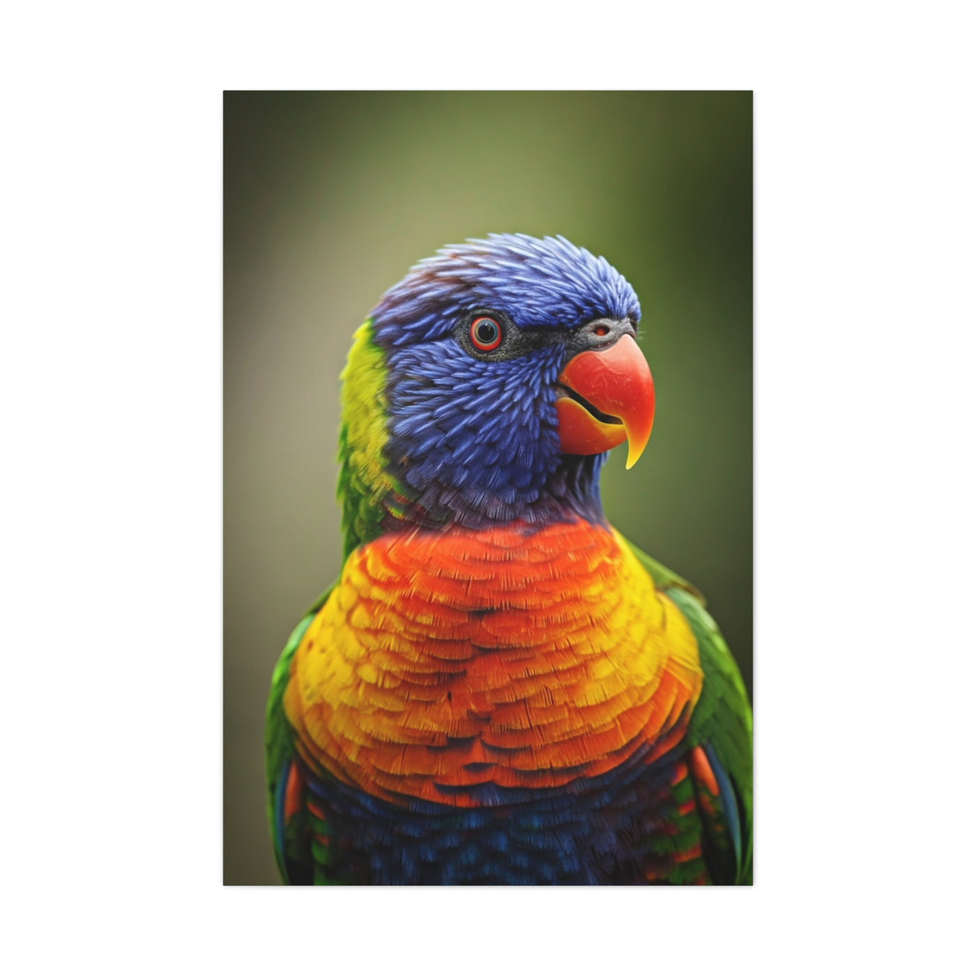 Vibrant Rainbow Lorikeet Wall Art & Canvas Prints