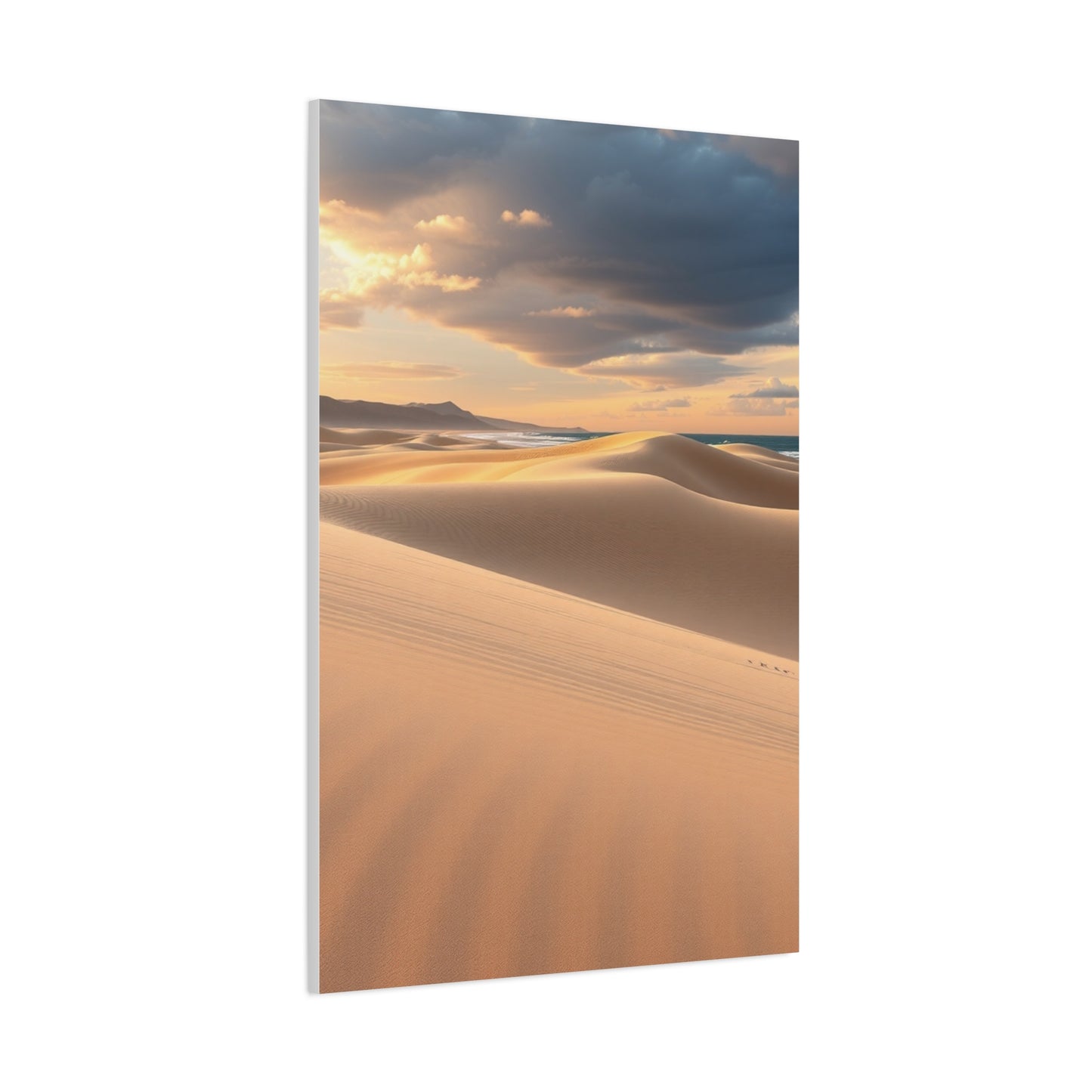 Coastal Sand Dunes Art Supreme Canvas Wall Art & Canvas Print