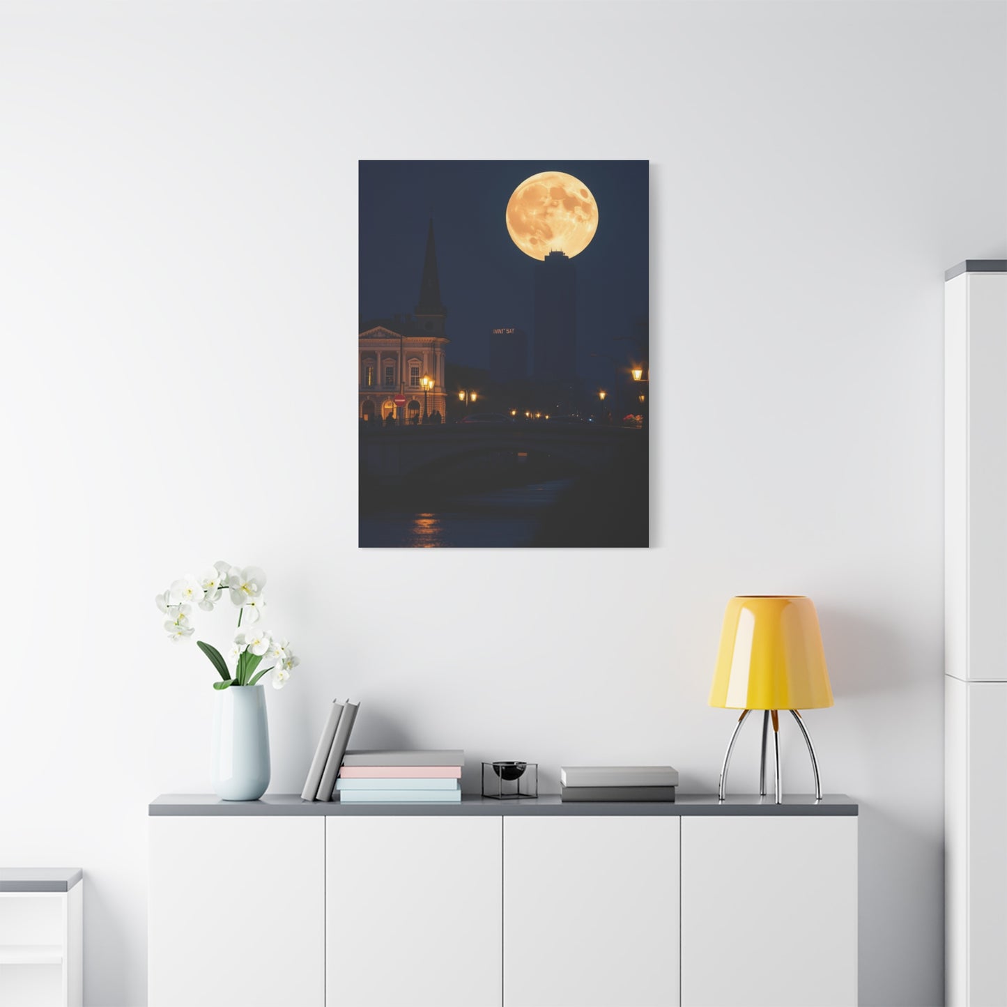 Full Moon Art Supreme Gallery Wall Art & Canvas Print