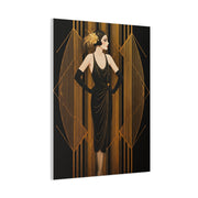 Roaring Twenties Glamour Lady Wall Art & Canvas Prints
