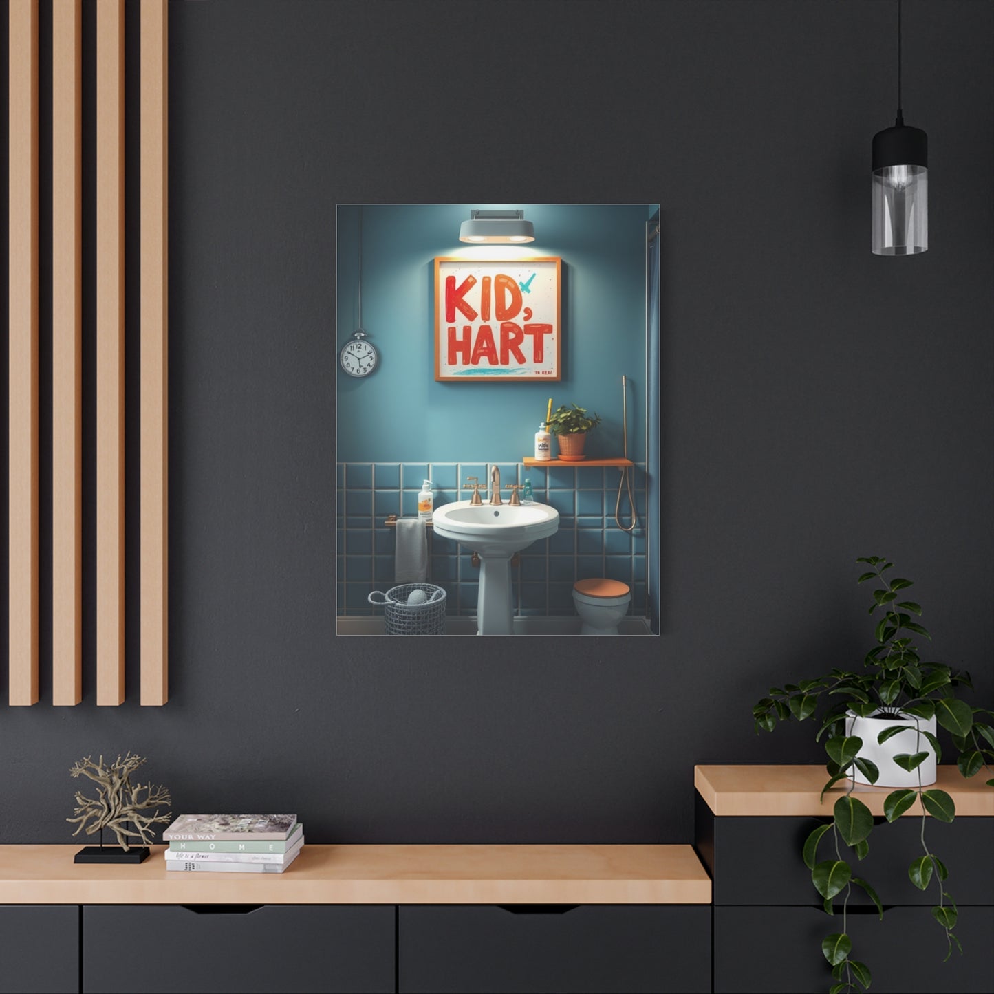 Supreme Kid’s Bathroom Art Collection Wall Art & Canvas Print