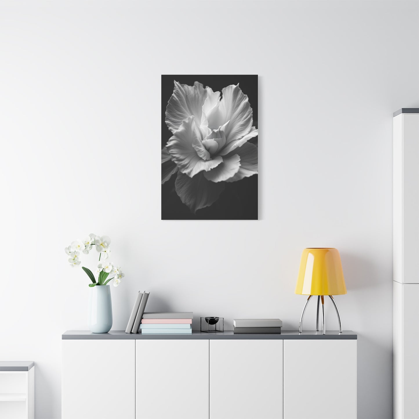Sculpted Petal Elegance Close-Up Wall Art & Canvas Prints