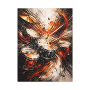 Percussion Energy Motion Painting Wall Art & Canvas Print