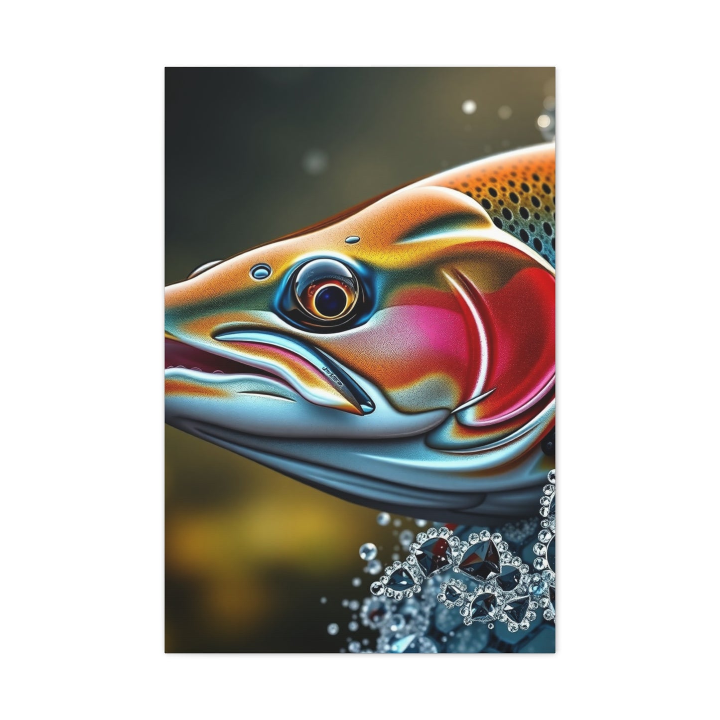 Supreme Trout Art Beautiful Collection Wall Art & Canvas Print