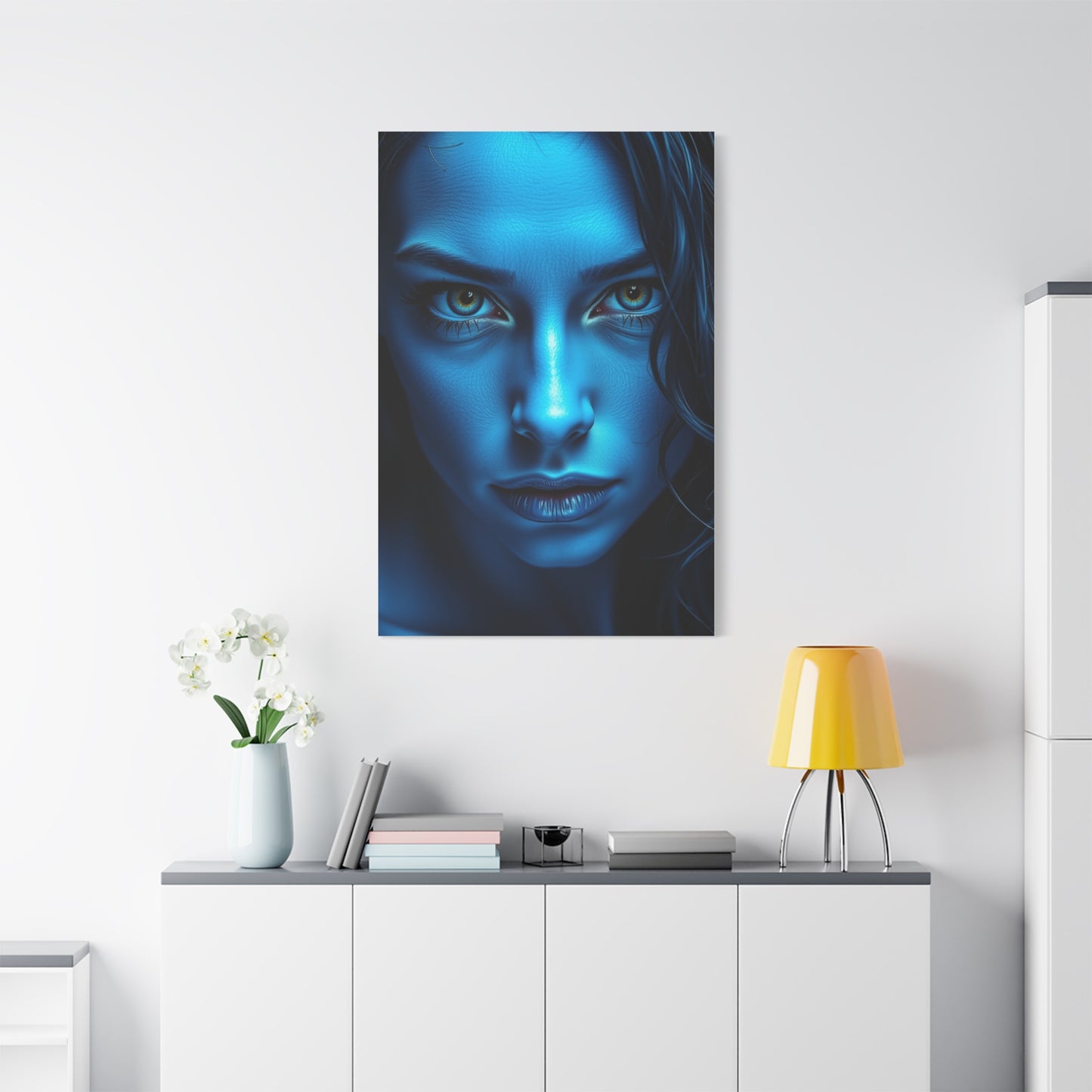 Cerulean Opulence Art Wall Art & Canvas Print