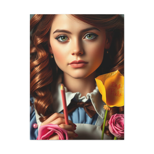 Alice In Wonderland Characters Art Premium Supreme Gallery Wall Art & Canvas Print