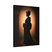 Silent Elegance Geisha Portrait Wall Art & Canvas Prints