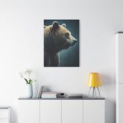 Side Profile Bear Elegance Wall Art & Canvas Prints