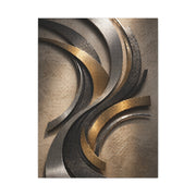 Executive Metal Wave Composition Wall Art & Canvas Print