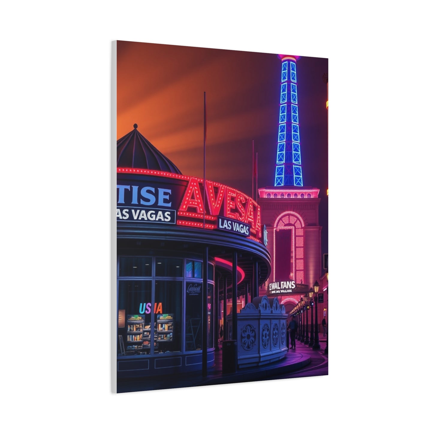 Supreme Las Vagas Art Collection Wall Art & Canvas Print