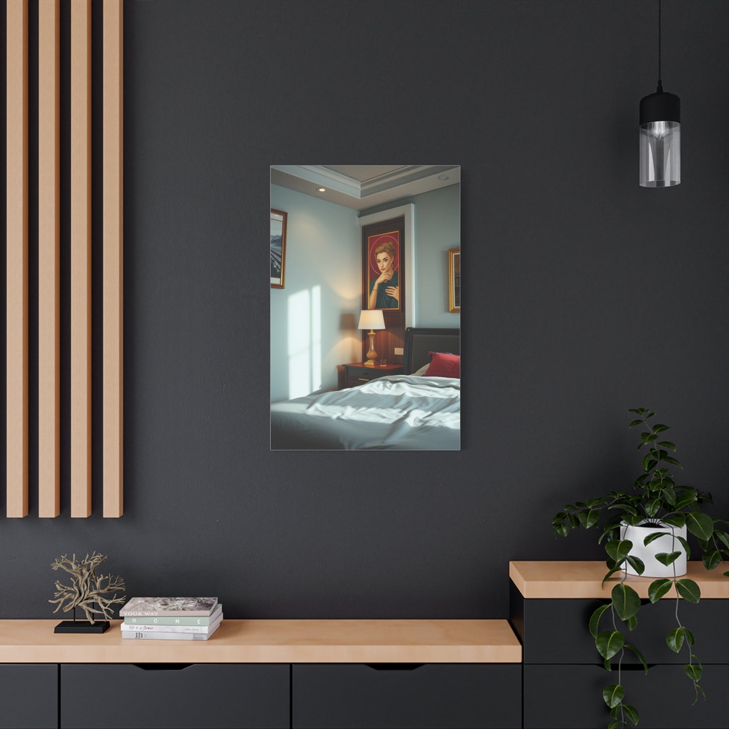 Luxe Nocturnal Elegance Wall Art & Canvas Print
