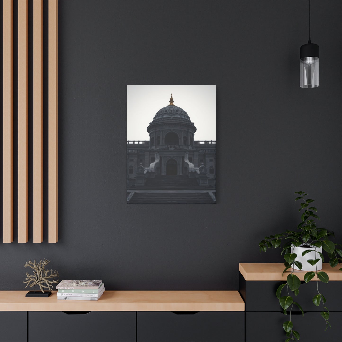 Gray & White Art Canvas Art 5 Wall Art & Canvas Print