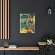 Vintage Amalfi Lemon Terrace Wall Art & Canvas Print
