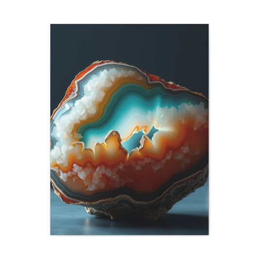Agates, Geodes & Minerals Art Supreme Canvas Wall Art & Canvas Print