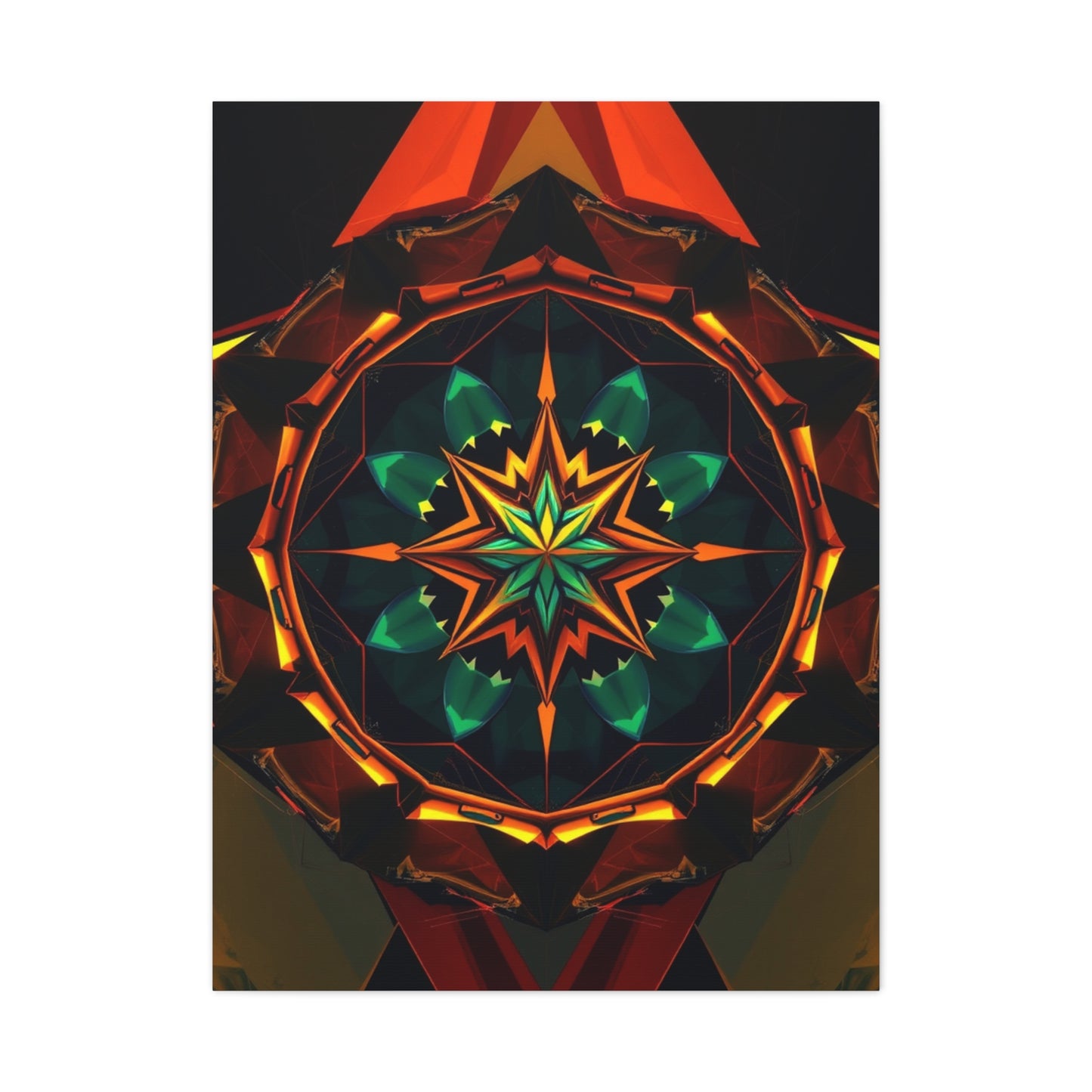 Infinite Geometric Canvas Wall Art & Canvas Print