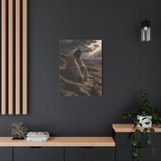 Jesus in the Wilderness Reflection Wall Art & Canvas Print