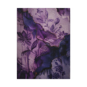 Purple Botanical Ceramic Texture Wall Art & Canvas Print