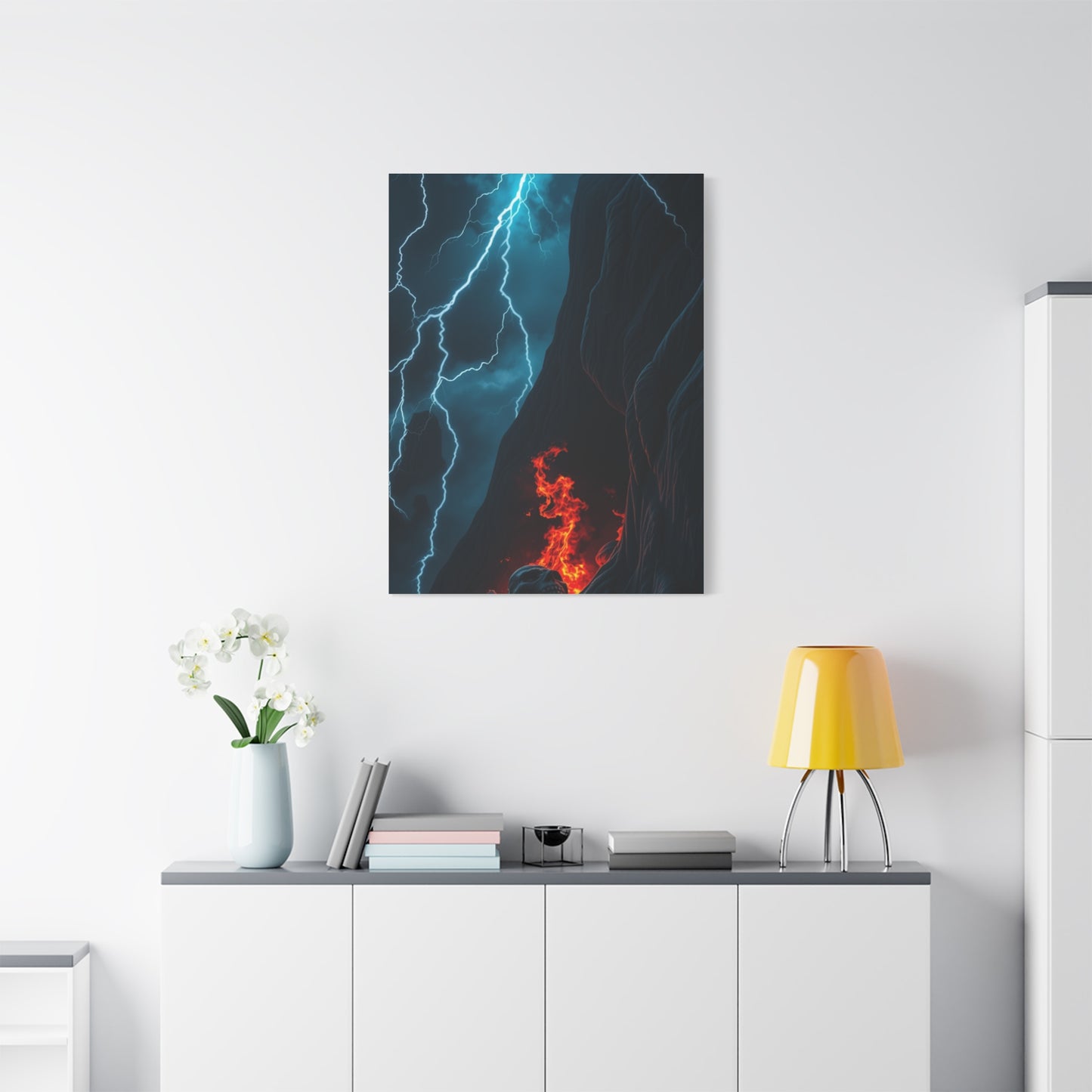 Gothic Whirlwind Canvas Wall Art & Canvas Print