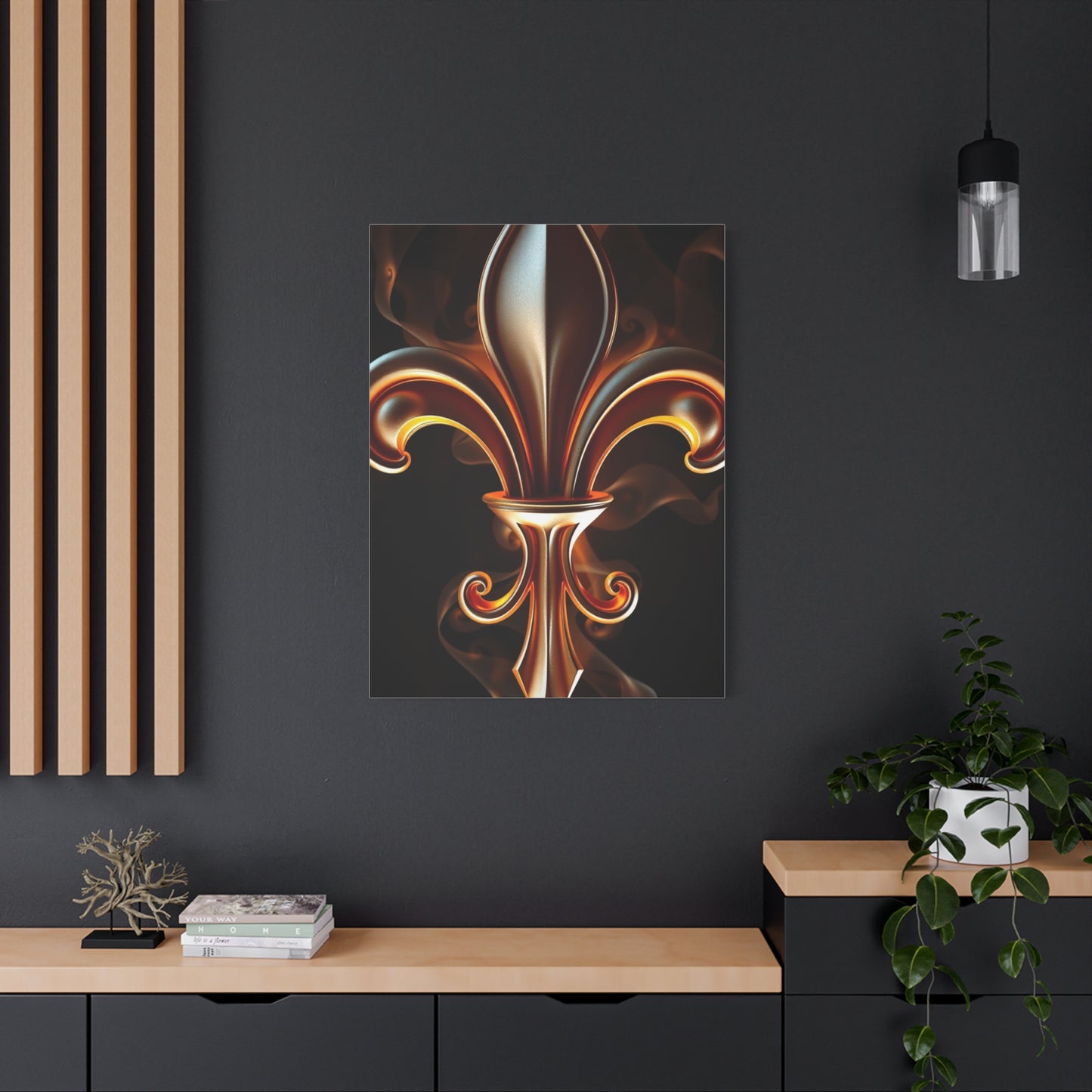 Supreme Fleur-de-Lis Art Beautiful Collection Wall Art & Canvas Print