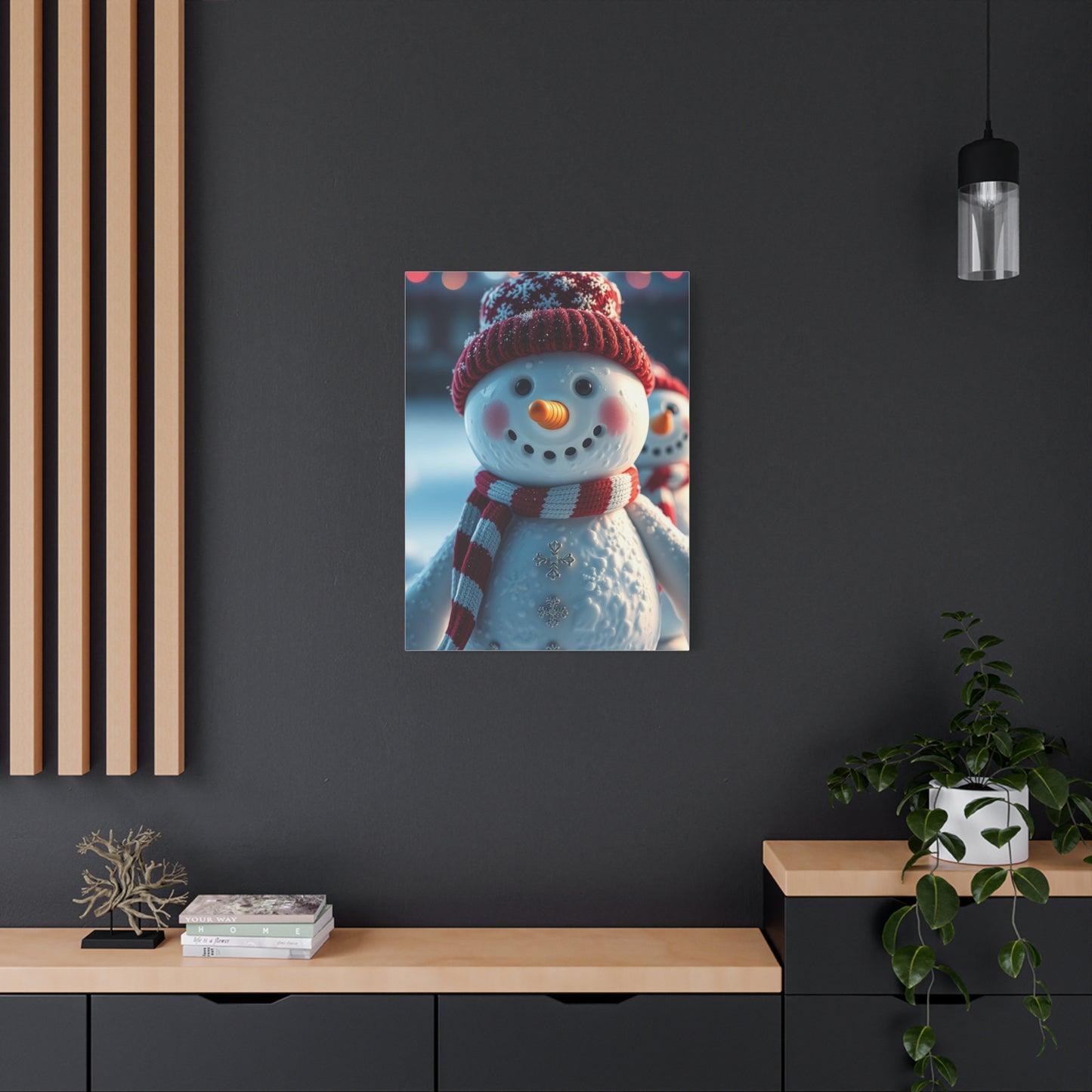 Glacial Silhouettes Masterpiece wall art & canvas print