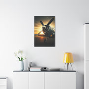 Propeller Power at Golden Hour Wall Art & Canvas Prints