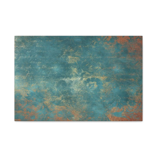 Teal Rust Reverie Wall Art & Canvas Prints