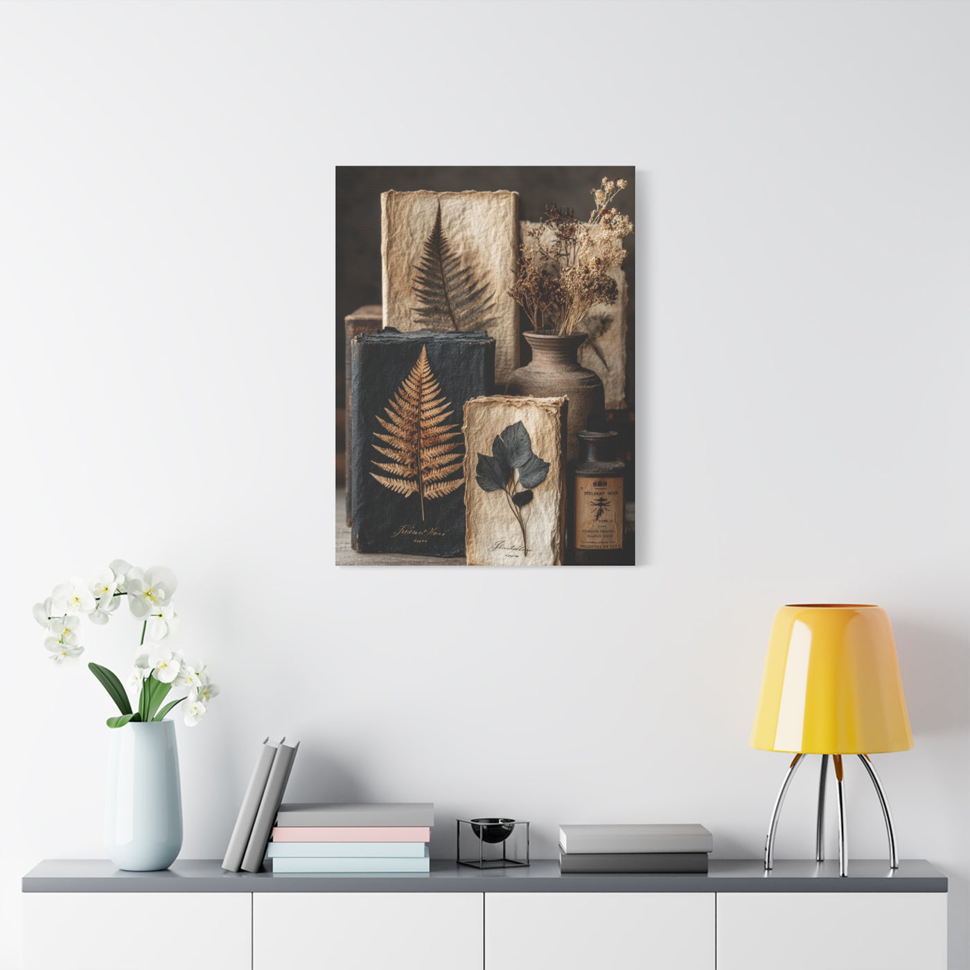 Vintage Botanical Herbarium Collection Wall Art & Canvas Print