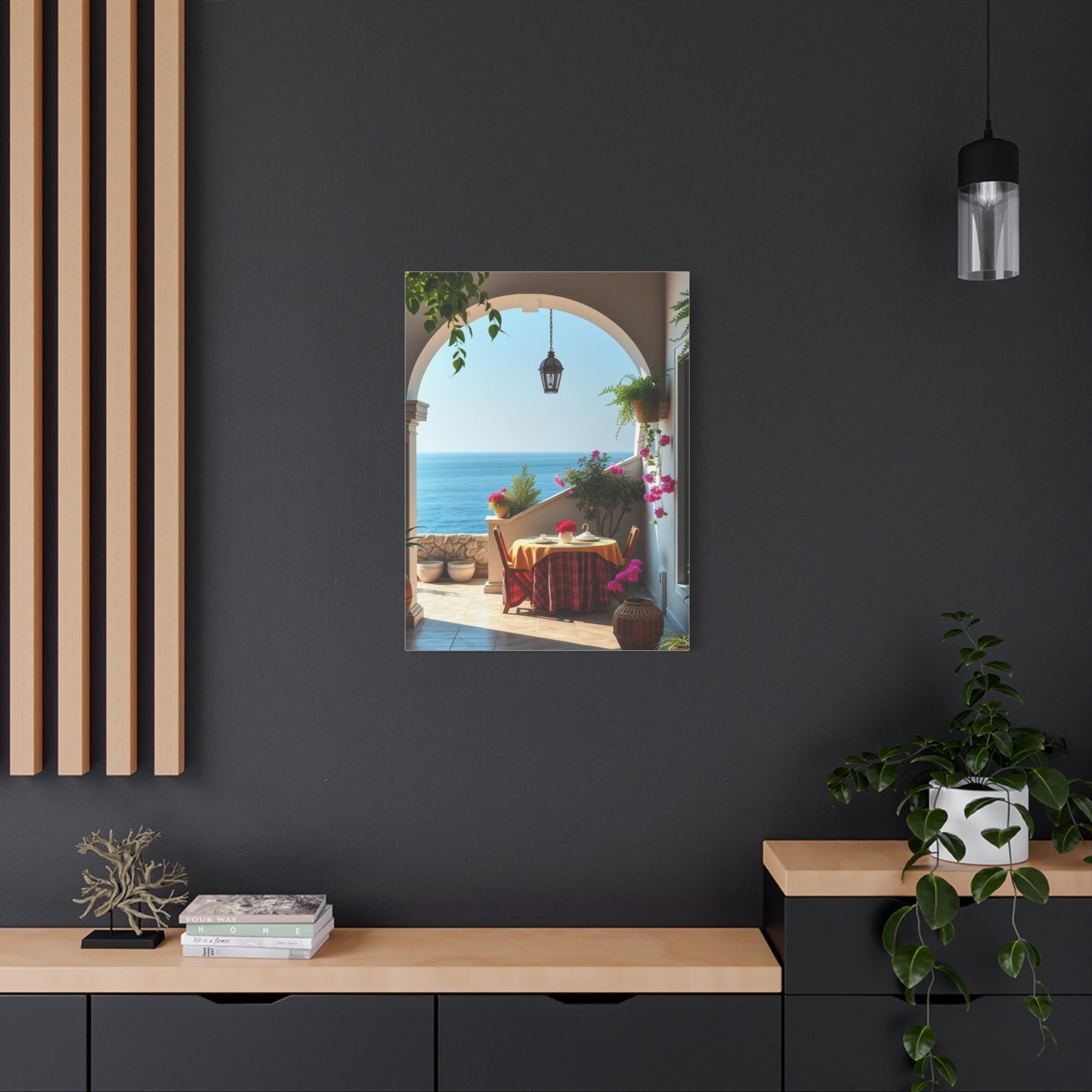 Masterpiece Mediterranean Decor Art Vision Wall Art & Canvas Print