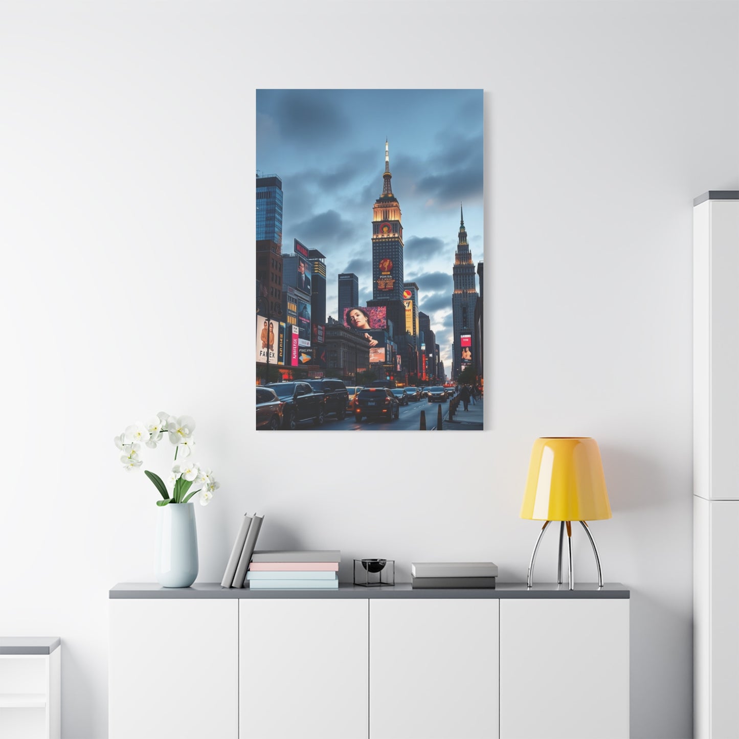 Concrete Jungle Elegance Wall Art & Canvas Print