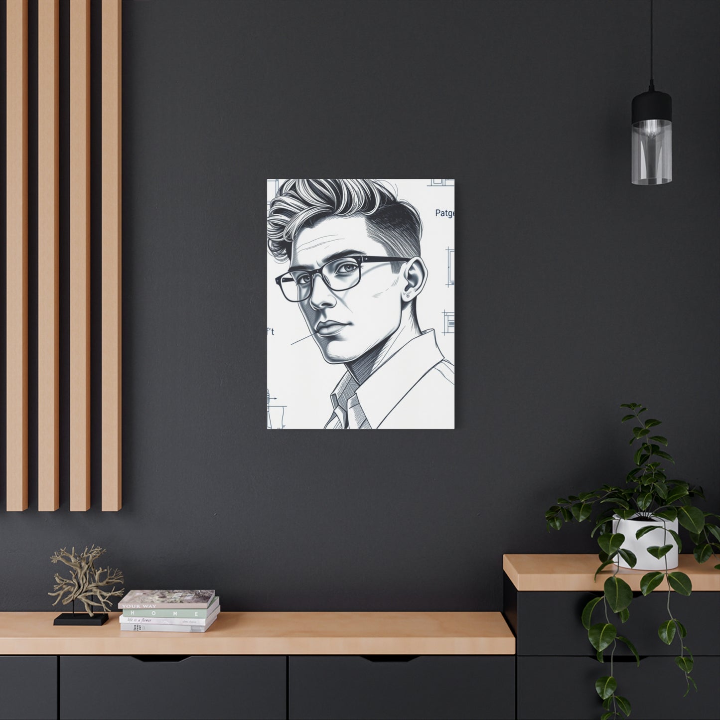 Supreme Art Collection Blueprint & Patent Sketches  Wall Art & Canvas Print