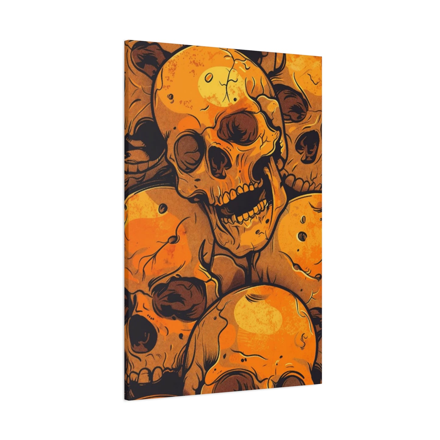 Yellow Skull Wall Art & Canvas Prints