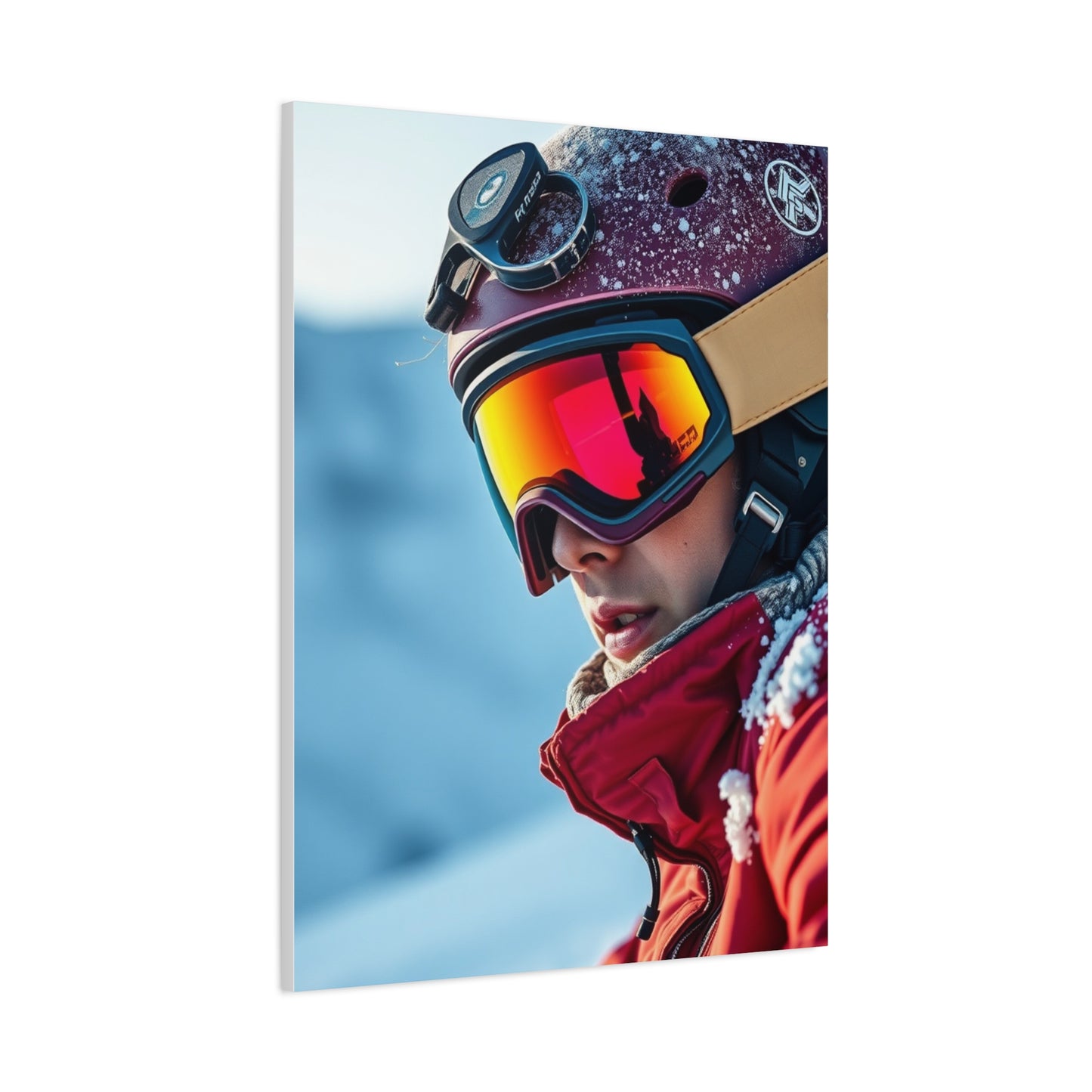 Skiing Art Supreme Canvas Wall Art & Canvas Print