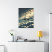 Squadron Flight Over Endless Skies Wall Art & Canvas Prints