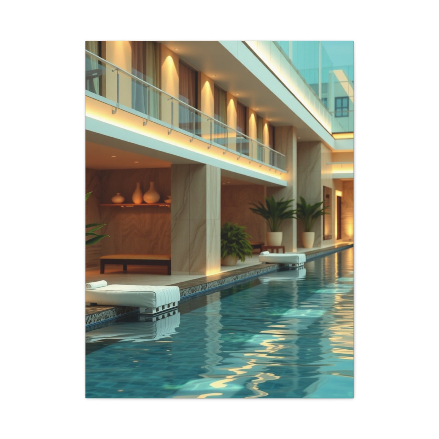 Spa and Resort Art Supreme Canvas Wall Art & Canvas Print