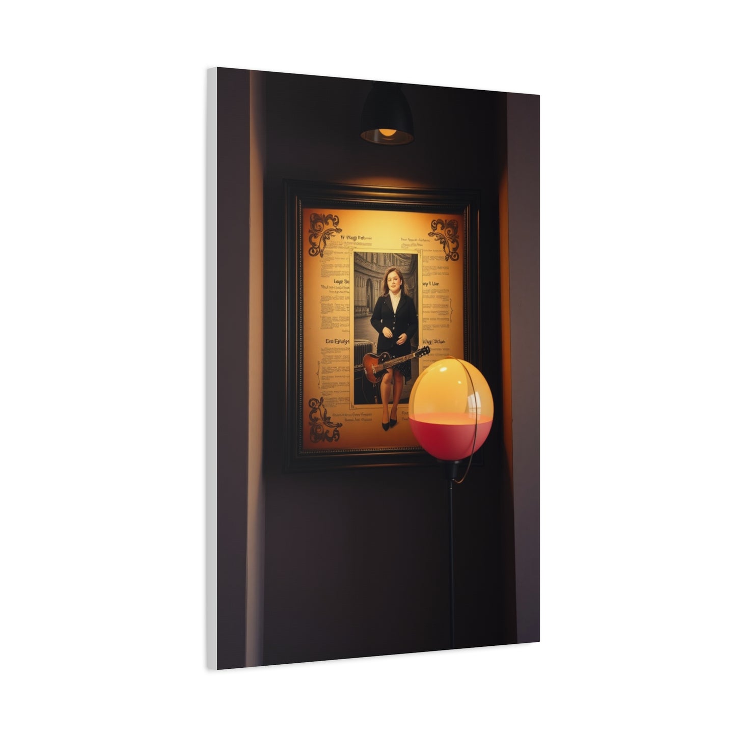 Retro Elegance Canvas Wall Art & Canvas Print