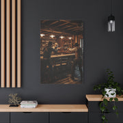 Wild West Saloon Gunfight Wall Art & Canvas Print
