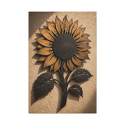 Rustic Iron Sunflower Wall Sculpture Wall Art & Canvas Print