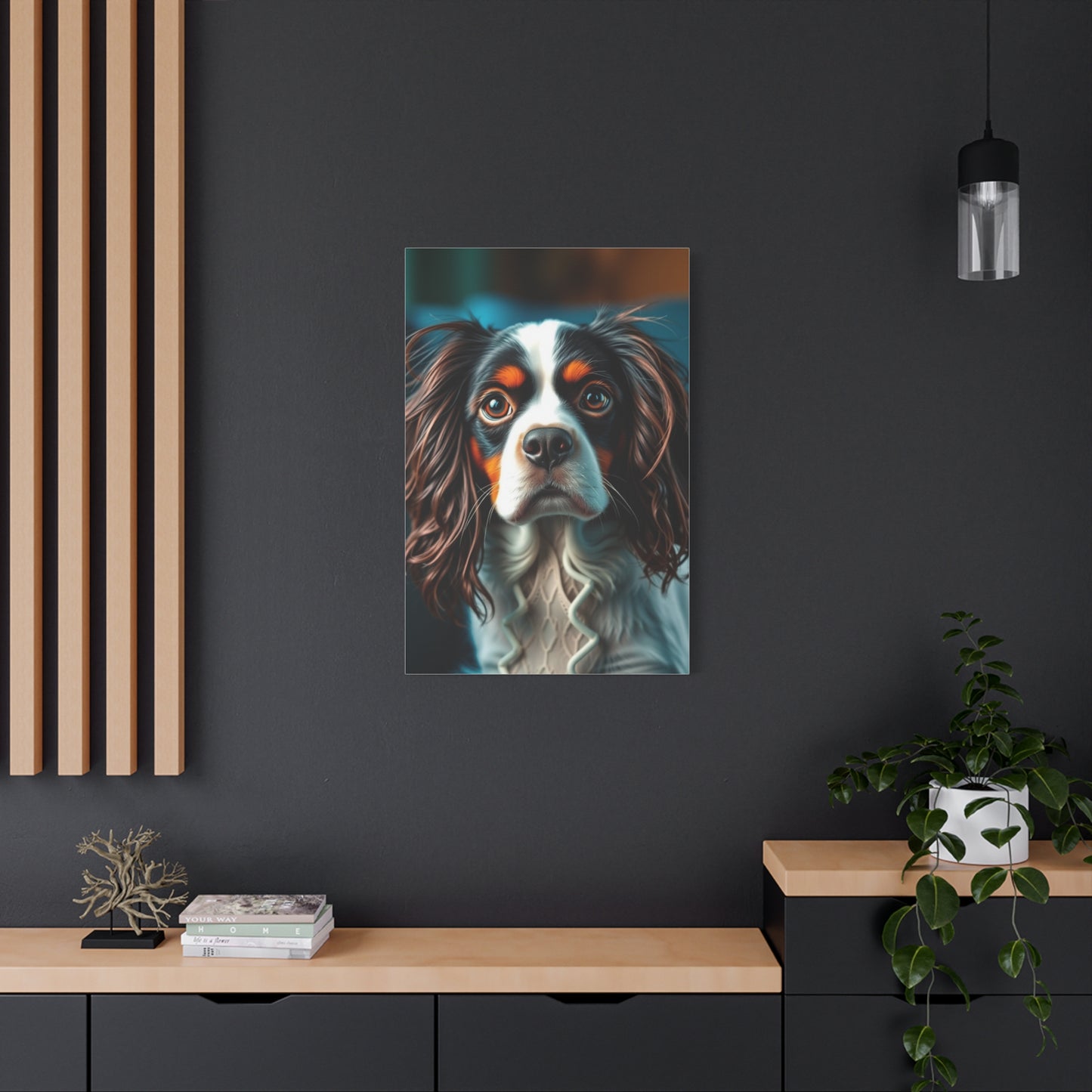 Cavalier King Charles Spaniels Art Supreme Canvas Wall Art & Canvas Print