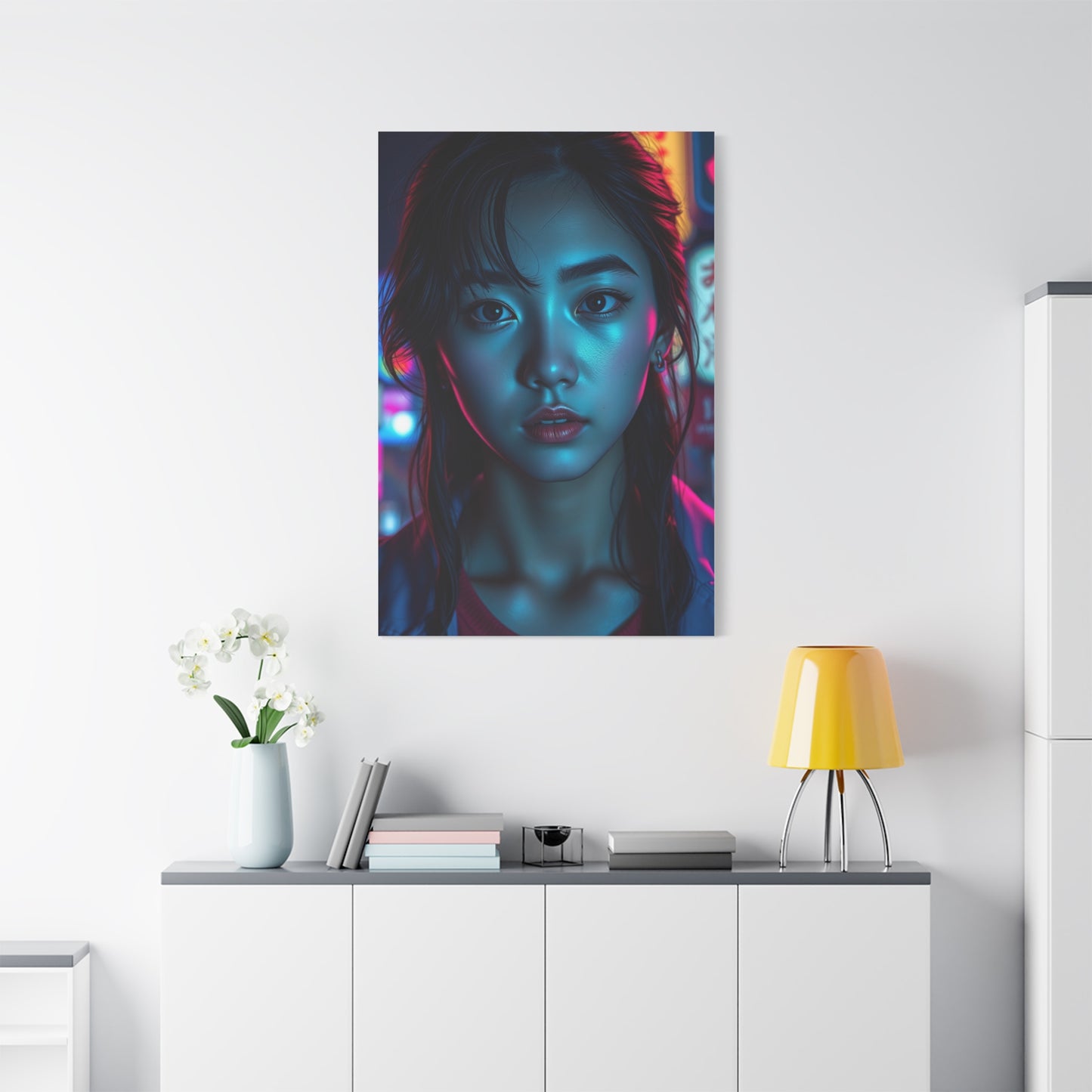 Vision Warakami Vaporwave Art Art Wall Art & Canvas Print
