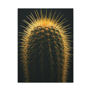 Golden Halo Cactus Sculpture Wall Art & Canvas Prints