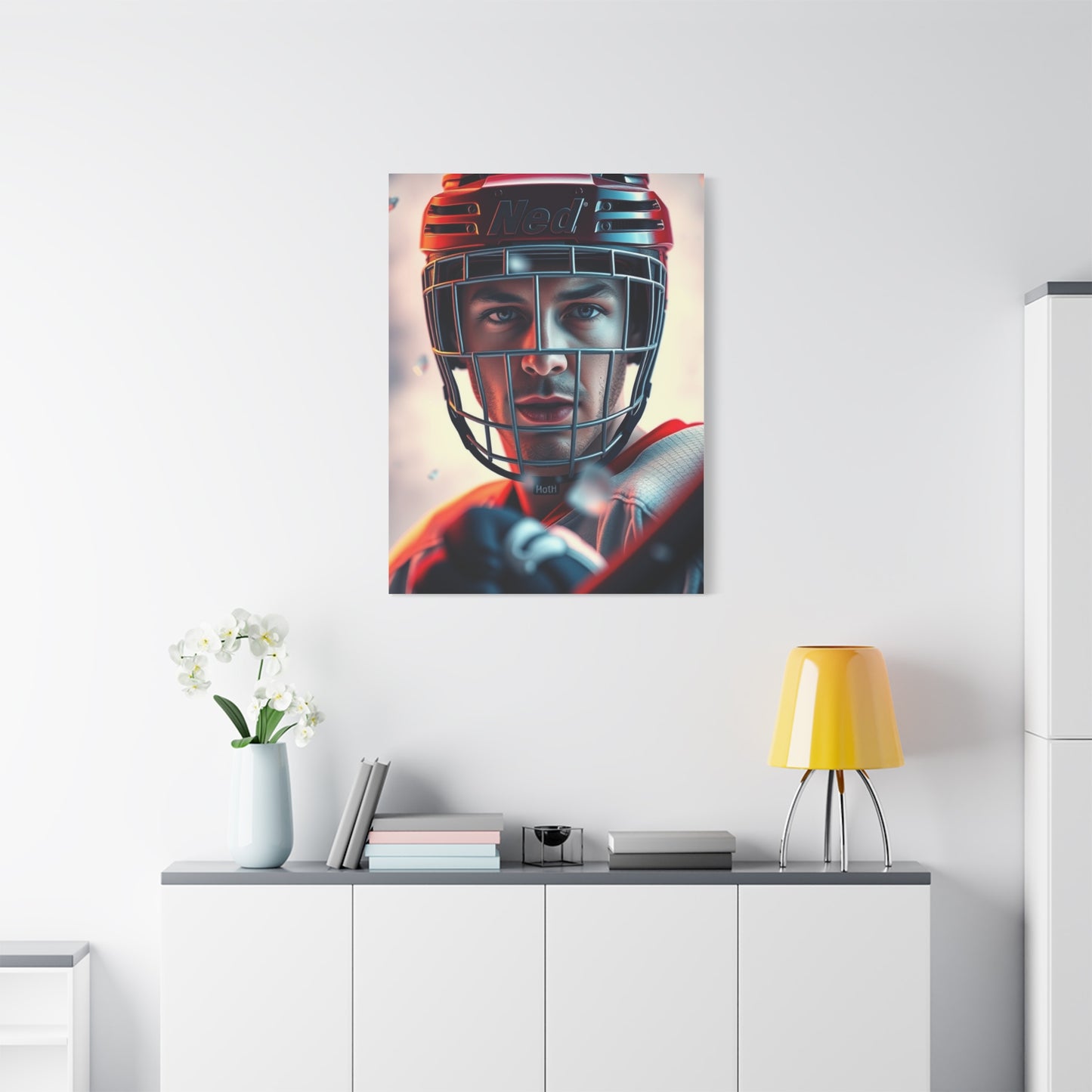 Masterpiece Hockey Art Vision Wall Art & Canvas Print