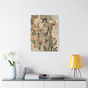 Mixed Media Nude Composition Wall Art & Canvas Print
