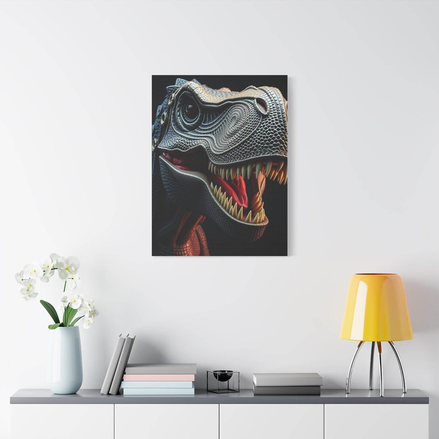Tyrannosaurus Rex Art Supreme Canvas Wall Art & Canvas Print