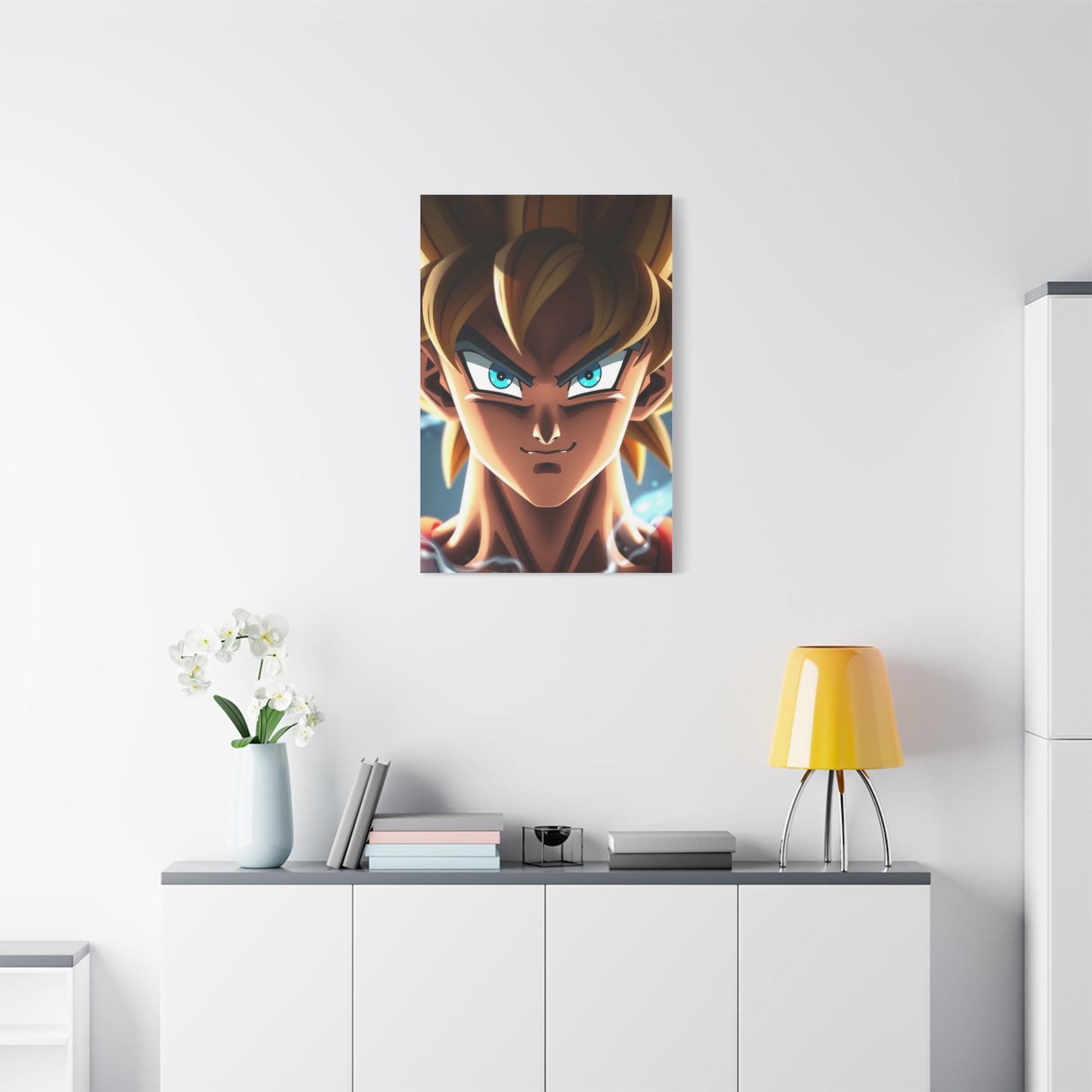 Epic Saiyan Reverie Canvas Art
