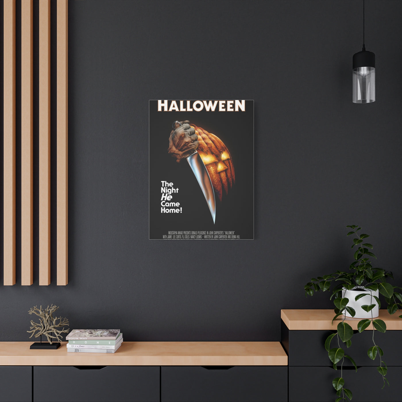 Halloween Movie Poster Wall Art & Canvas Print