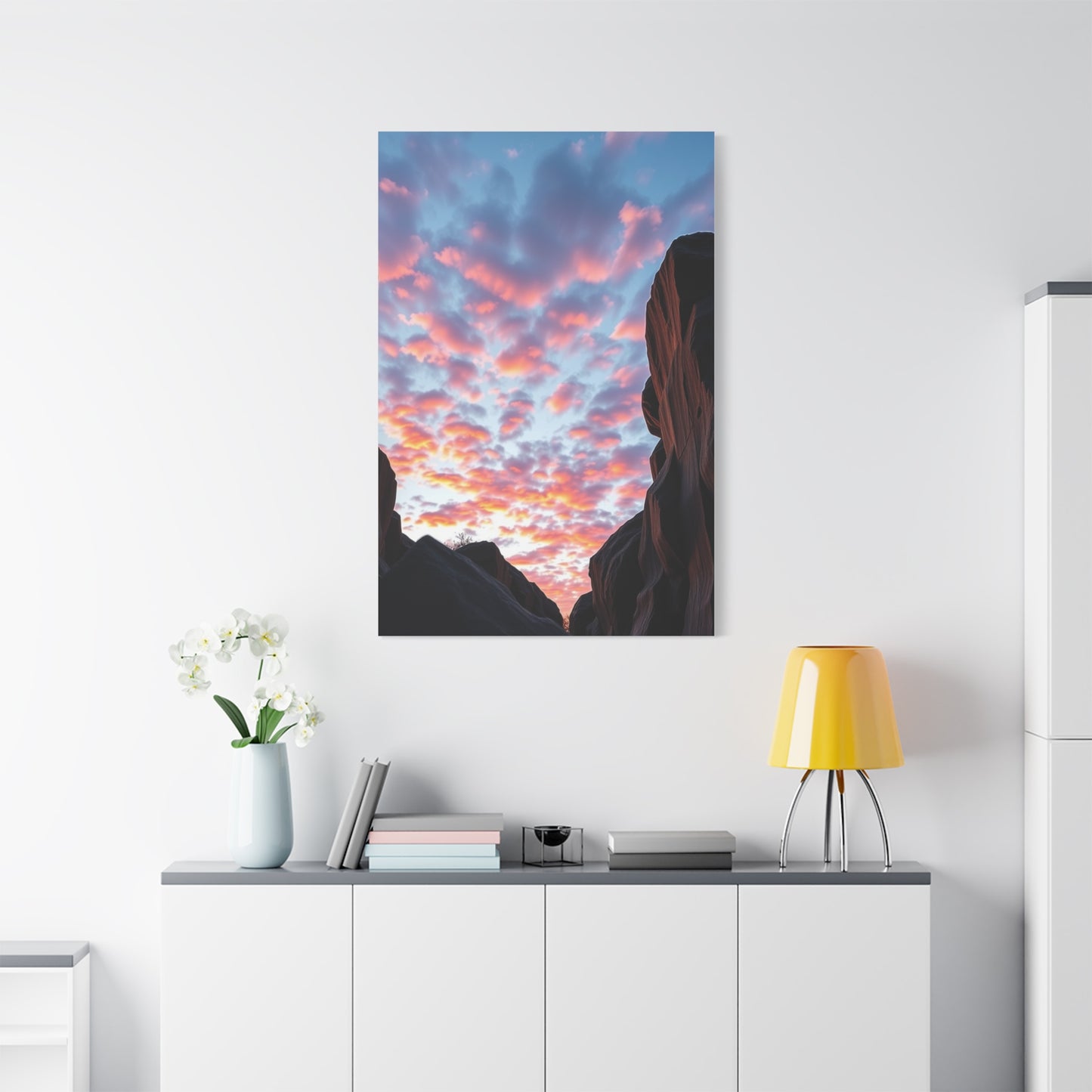Supreme Michigan Sky Media Art Collection Wall Art & Canvas Print