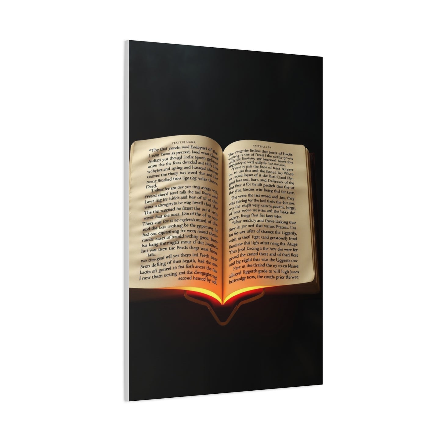 Ethereal Scripture Tableau Wall Art & Canvas Print