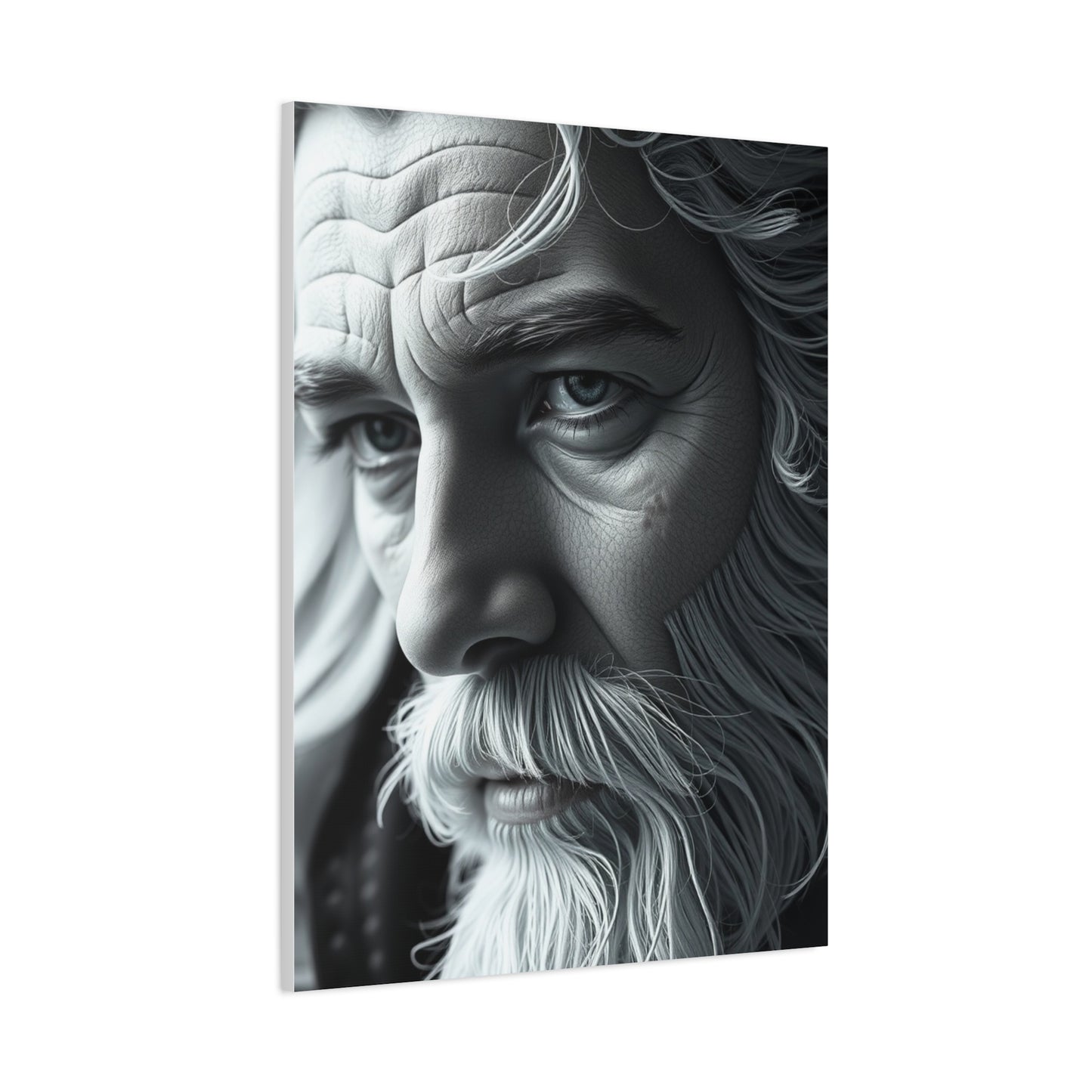 Gray & White Art Supreme Canvas Gallery Wall Art & Canvas Print